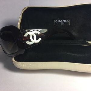 Chanel Mother of Pearl Sunglasses | Tortoise Shell